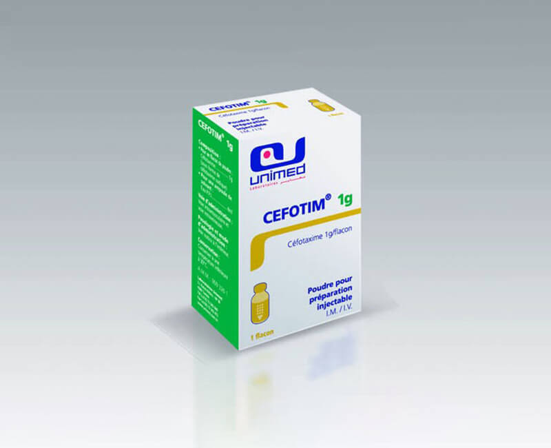 CEFOTIM 1G POWDER FOR IM INJECTION Image